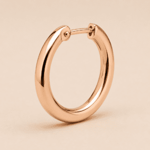 Brinco Argola Rose